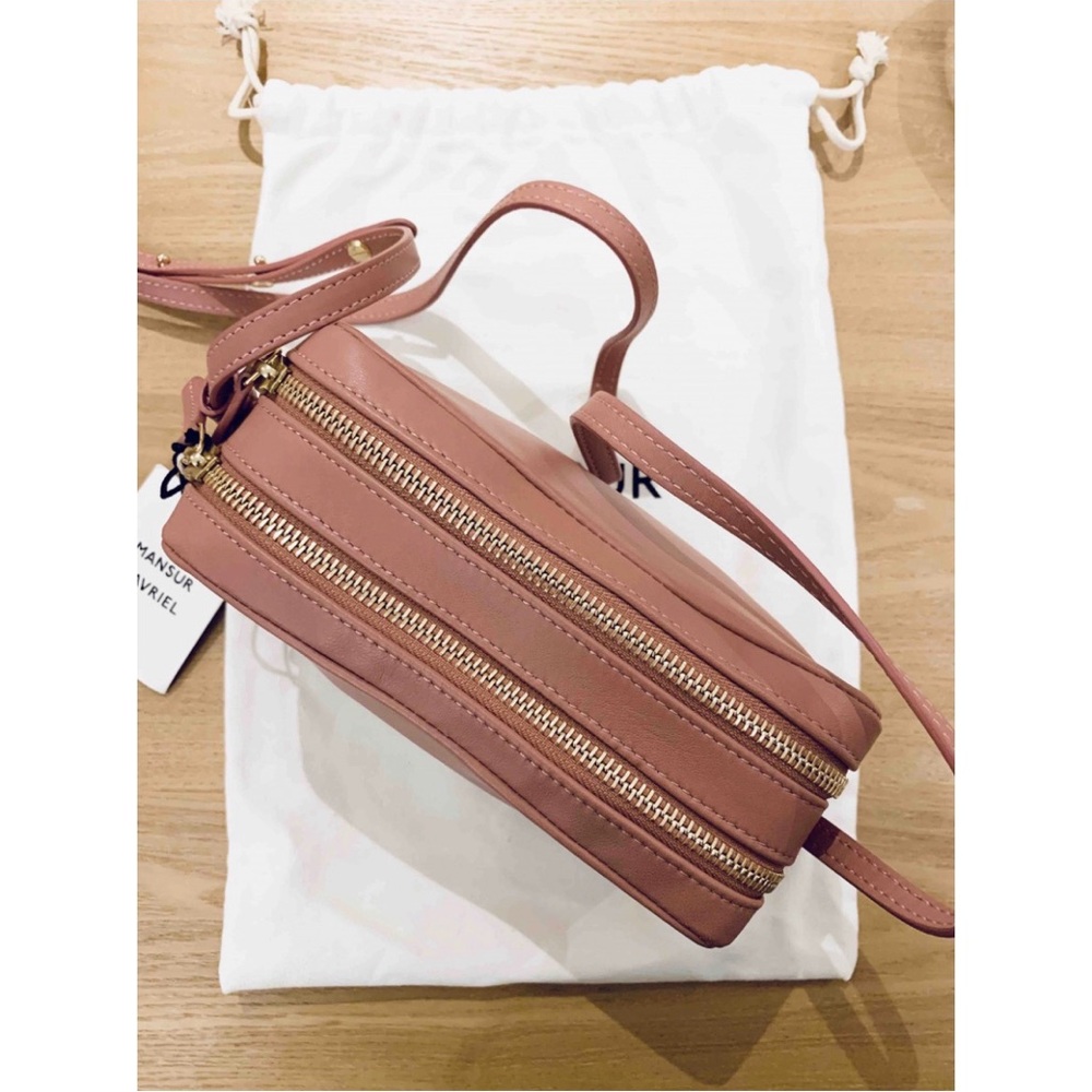 MANSUR GAVRIEL pink shoulder bag.